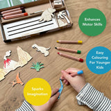 Create Your Own Dinosaur Scene - DIY Craft Kit for Kids