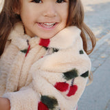 Fuzzy Coat GRS- Ma Grande Cerise