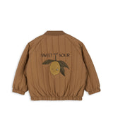 Juno Bomber Jacket - Tobacco Brown