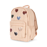 Juno Quilted Sequin Backpack Midi- Cameo Rose